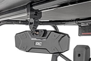 Rear View Mirror - Rough Country - Aluminum - Black